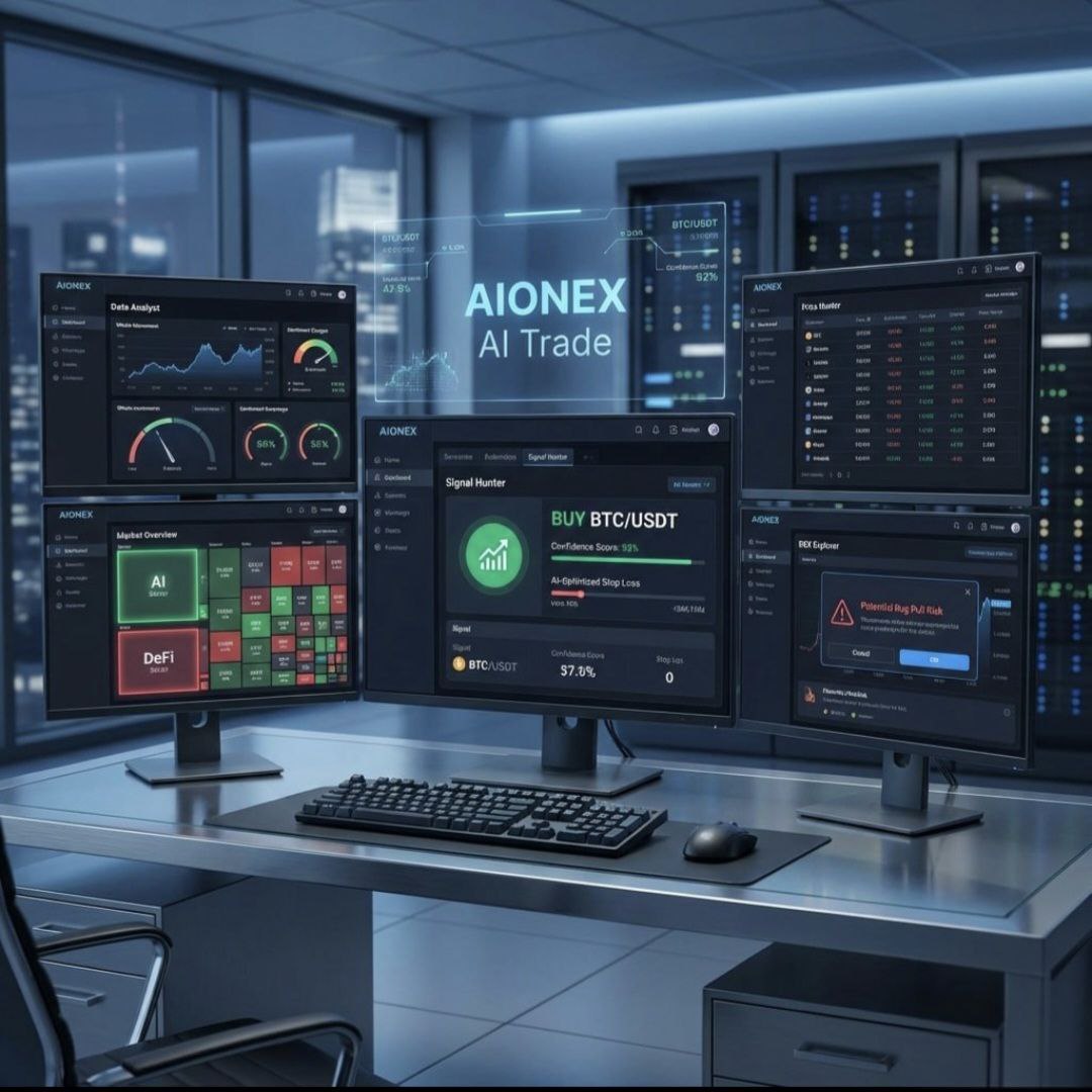 AIONEX AI Trade Dashboard